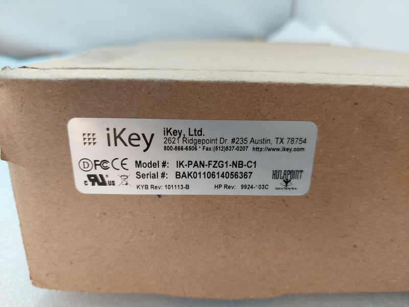 Panasonic IK-PAN-FZG1-NB-C1 iKeyToughpad Jumpseat Keyboard for FZ-G1 Tablet