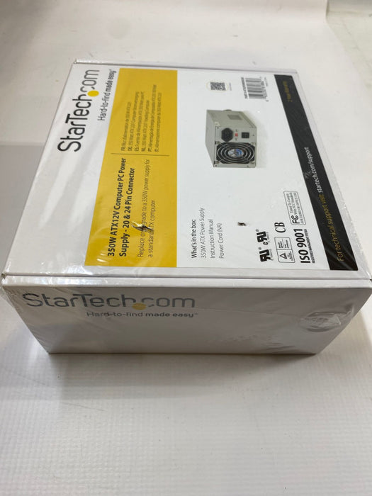 StarTech 350W ATX12V Computer PC Power Supply - 20 & 24 Pin Connector NEW! Q
