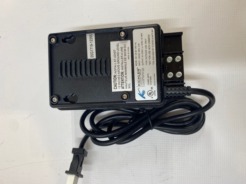 OEM KICHLER Landscape Outdoor Transformer DA-60-12W-1HL 60W READ!