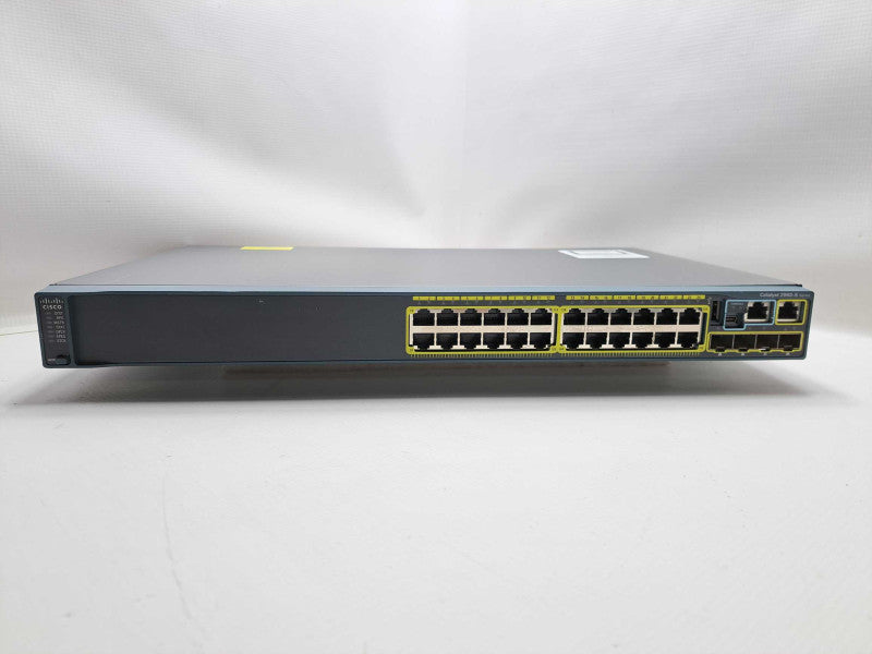 Cisco WS-C2960S-24TS-L 24-Port Gigabit Managed Switch )