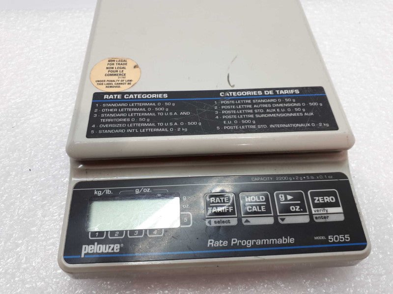 PELOUZE Model 5055 Shipping Digital Scale - &