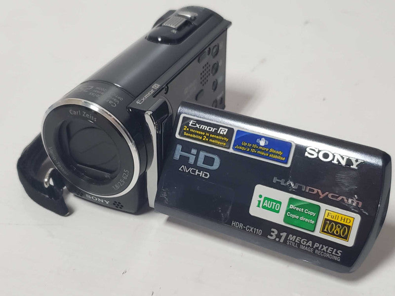 Sony HDR-CX110 3.1MP Handycam Digital Camcorder (READ) |