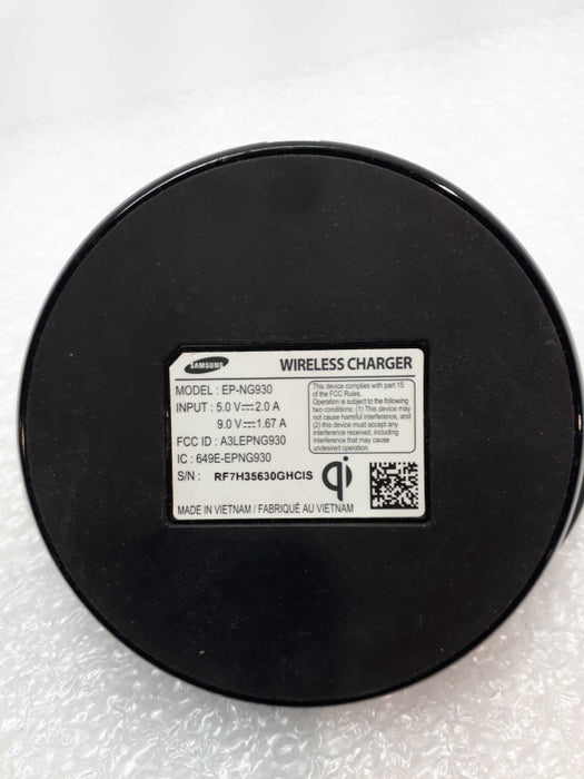 Samsung EP-NG930 Fast Charge Qi Wireless Charging Stand Pad Black Sapphire &