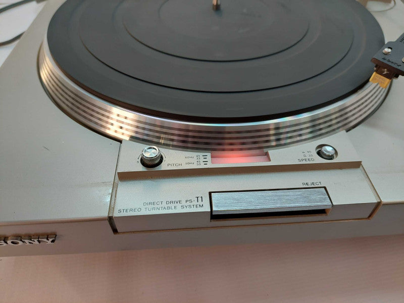 Vintage Sony Stereo Turntable System Model: PS-T1 Made in Japan