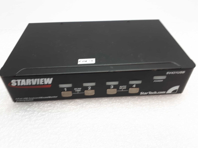 Startech StarView SV431USB - KVM switch - USB - 4 ports - 1 local user - USB  &