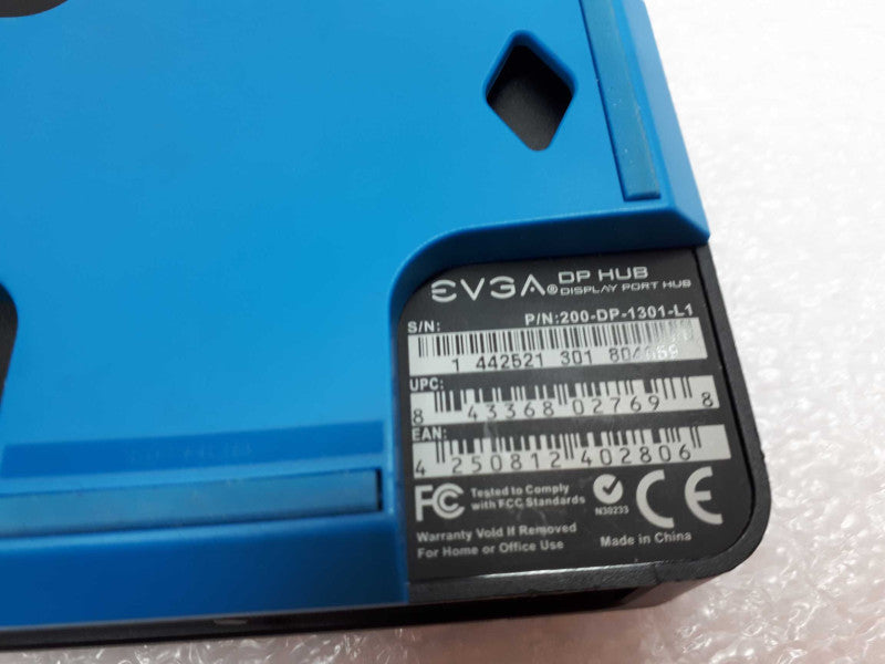 Evga DP HUB DsiplayPort HUB PN:200-DP-1301-L1 &