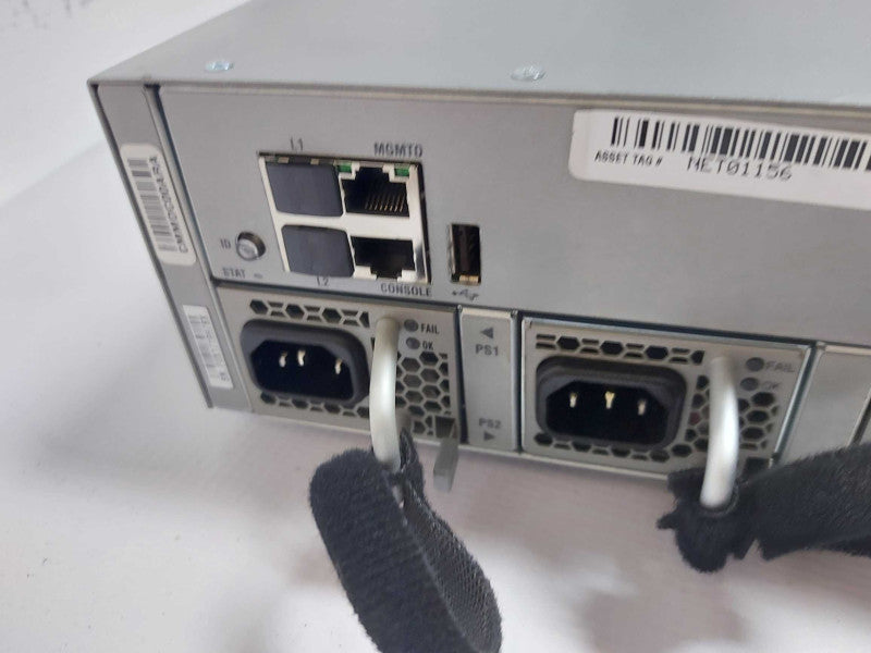 Cisco Nexus N5K-C5596UP 48 Port 5596UP Switch W/ 2x N55-M16P / READ #