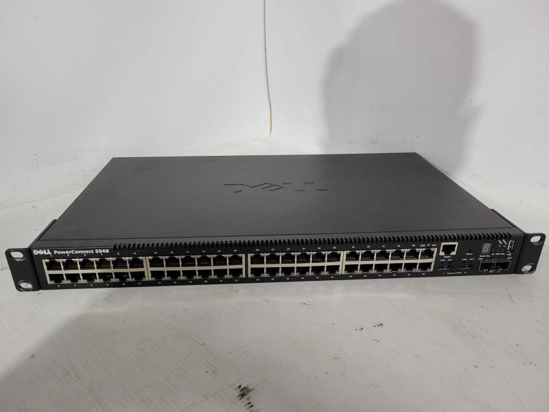 Dell PowerConnect 5548 48-Port Gigabit Ethernet Switch w/ Rack Ears Q!