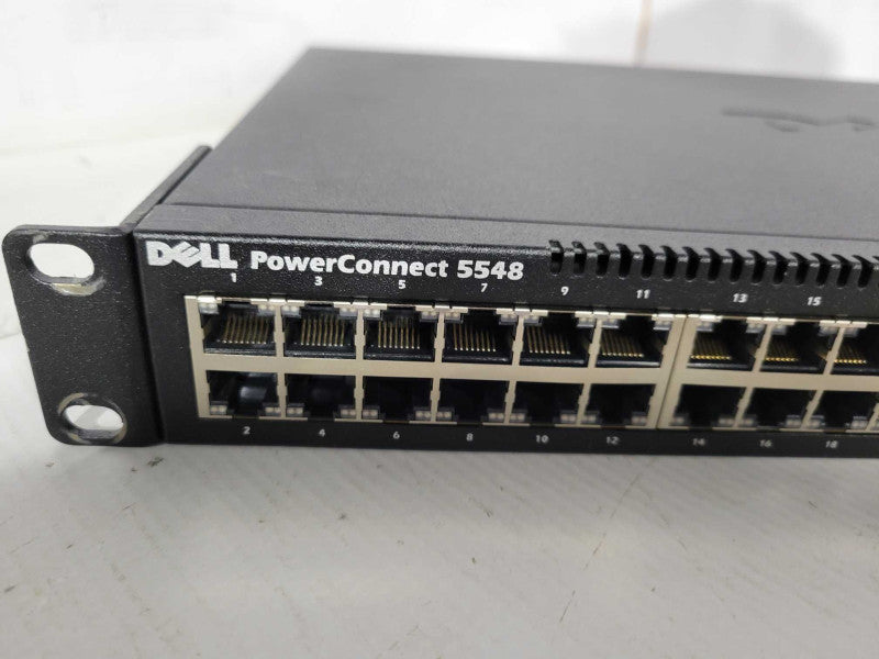 Dell PowerConnect 5548 48-Port Gigabit Ethernet Switch w/ Rack Ears Q!