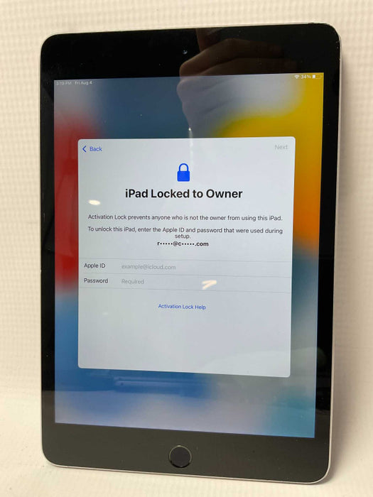 Apple iPad Mini 4 A1538 READ -