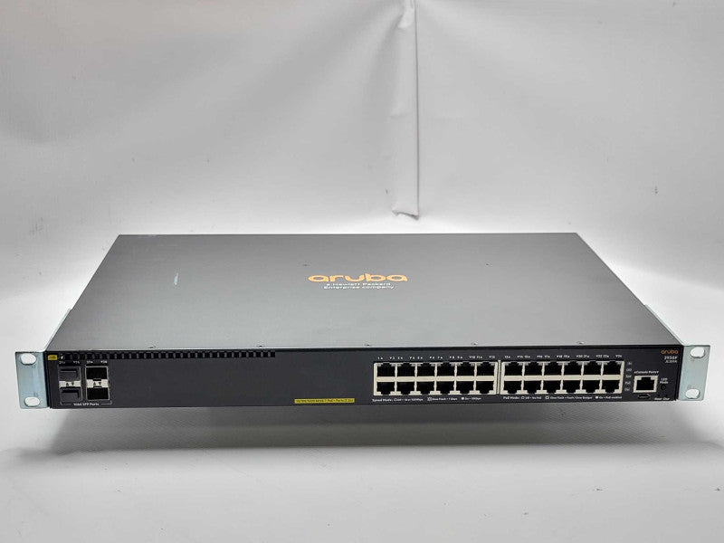 Aruba 2930F 24-Port Gigabit PoE Managed Switch JL261A _