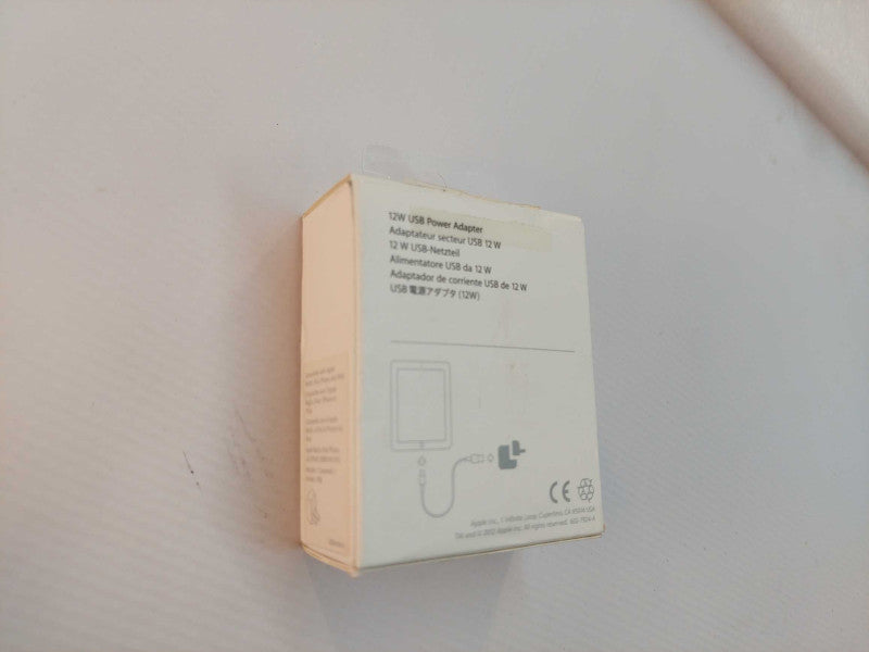Apple 12W USB Power Adaptor Model: A1401
