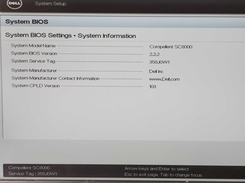 Dell Compellent SC8000 Storage Controller, 2x E5-2640 2.5GHz 16GB Ram, read _