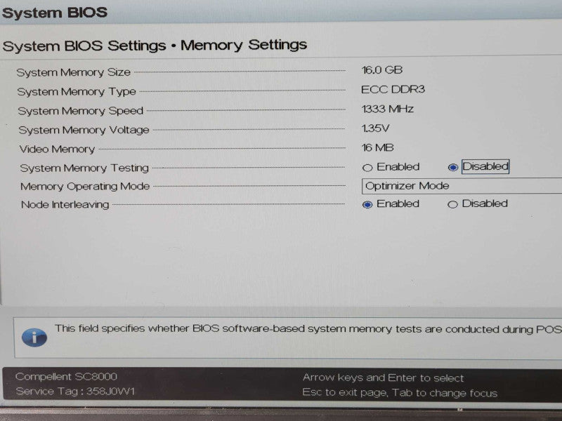 Dell Compellent SC8000 Storage Controller, 2x E5-2640 2.5GHz 16GB Ram, read _