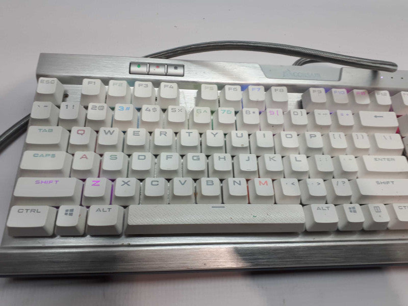 Corsair K70 RGB MK.2 SE Silver White Wired Mechanical Gaming Keyboard &