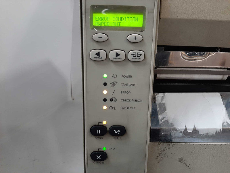 Zebra 105SL Plus Thermal Label Printer READ $ Q$