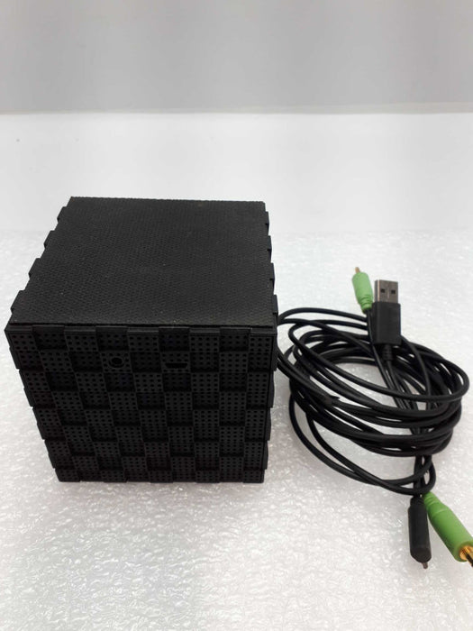 PLEMO Magic Cube Rechargeable Portable Bluetooth Wireless Speaker with 3.5 mm &