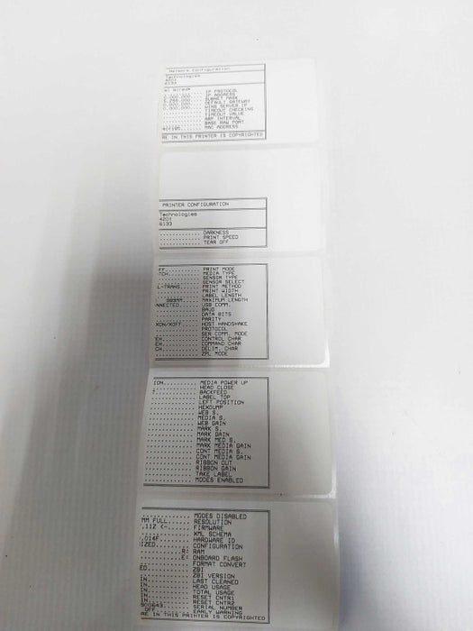 Zebra Thermal LaBel Printer GX420T - READ #