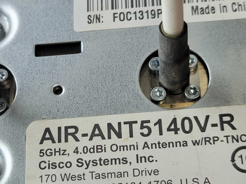 Cisco AIR-ANT5140V-R Aironet Triple Omnidirectional Antenna 5GHz 4.0dBi