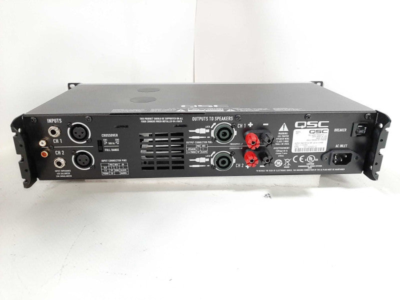 QSC GX3 ||| 425 Watt 2-Channel Power Amplifier $