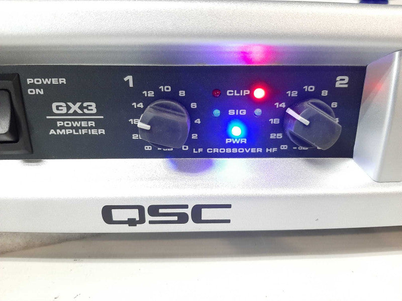 QSC GX3 ||| 425 Watt 2-Channel Power Amplifier $