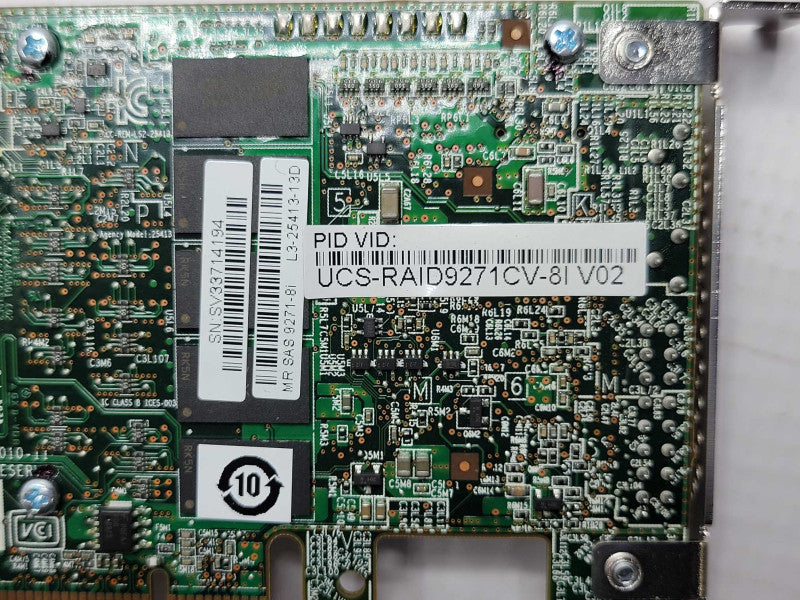 Cisco UCS-RAID9271CV-8I MegaRAID PCIe SAS Controller Card, LP _