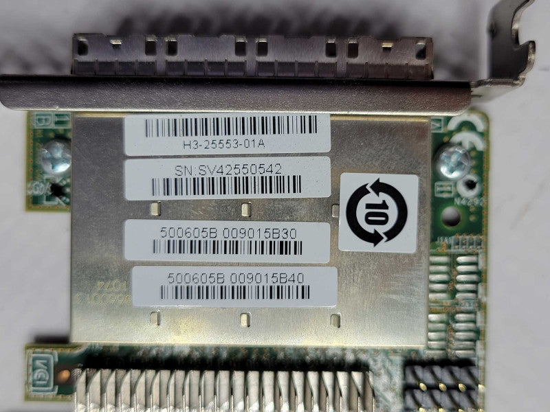 DELL 0TFJRW LSI H3-25553-01A Quad SAS Storage Controller, LP _