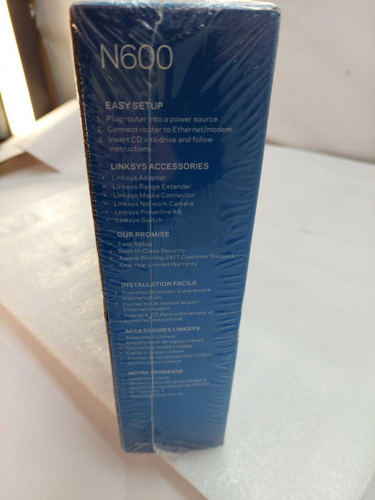 Linksys N600 Dual-Band Wi-Fi Router Model: E2500-CA