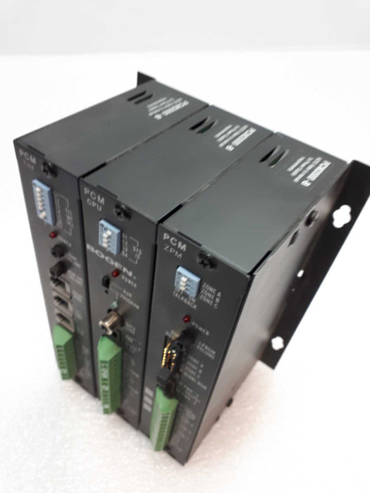 BOGEN PCM Paging System Plug-in Modules PCM-CPU, PCU-TIM, 2x PCM-ZPM &