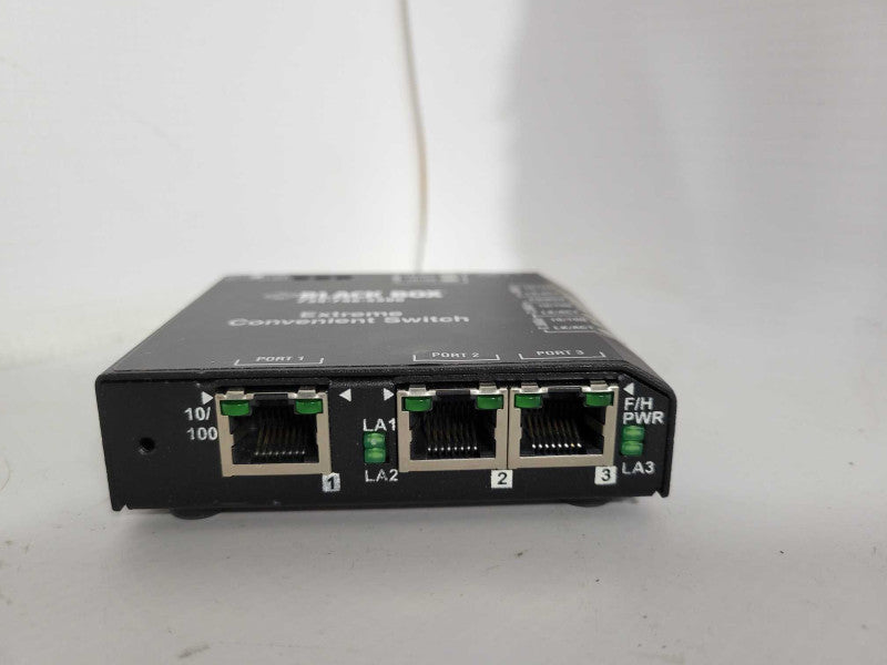 Black Box LBH101A-P-24 Industrial 10Base-T/100Base-TX PoE Ethernet Switch 4-P Q!