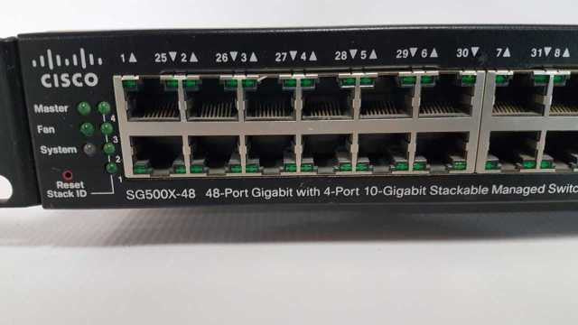 Cisco SG200-50 50x port gigabit Smart Switch - Factory Reset #