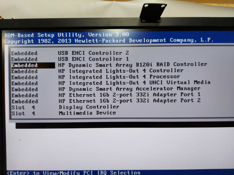 HP Proliant ML310e gen8 V2 Xeon E3-1240 V3 @ 3.40ghz / 16gb ram / B120i Raid #