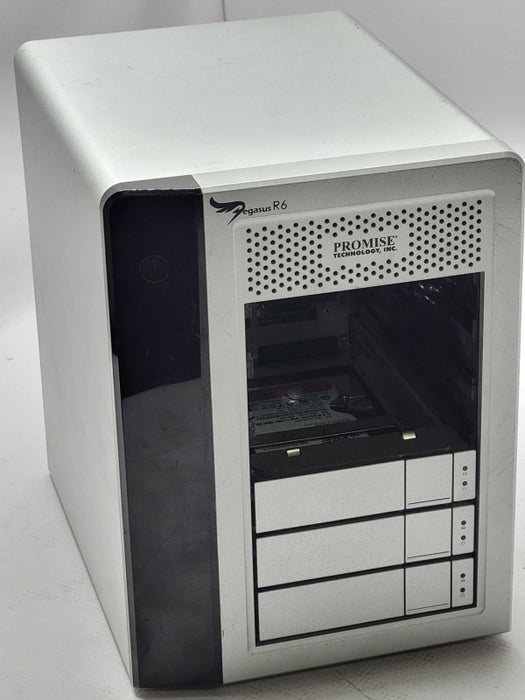 Promise Technology Pegasus R6 (2x 6TB HDD) Thunderbolt RAID, READ _