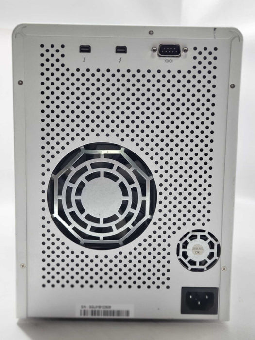 Promise Technology Pegasus R6 (2x 6TB HDD) Thunderbolt RAID, READ _