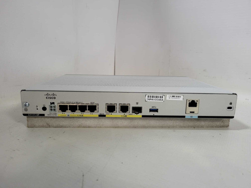 CISCO C1111-4P ISR1100 4-Port Gigabit Integrated Router C1111 4P READ $