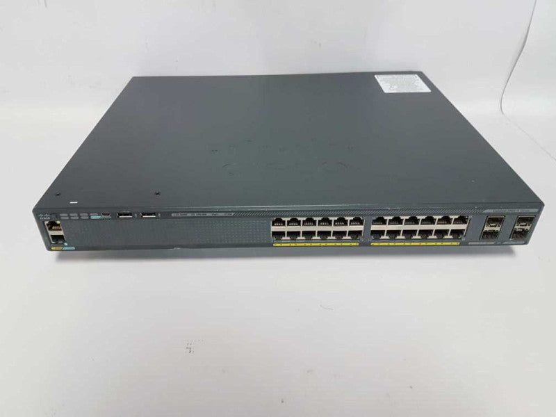 Cisco Catalyst 2960-X Series WS-C2960X-24PS-L 24-Port Gigabit Ethernet PoE #