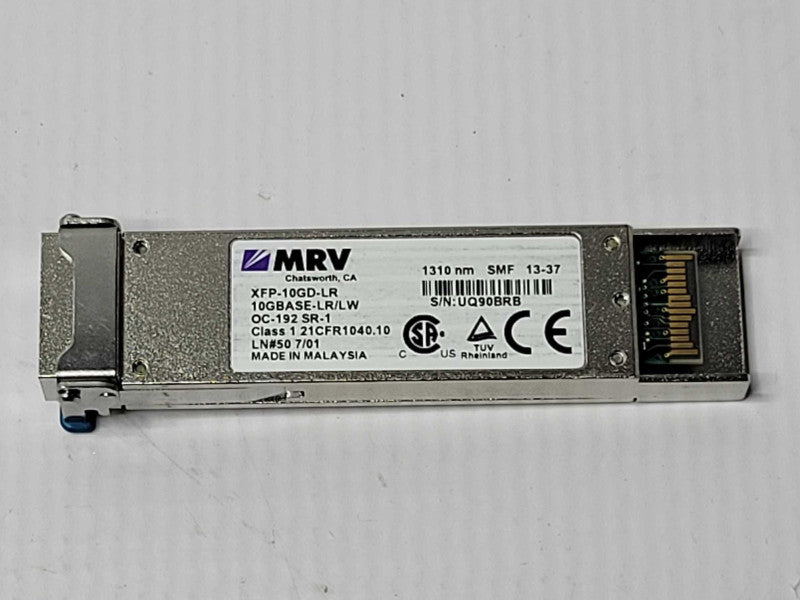 MRV XFP-10GD-LR 10GBase-LR/LW OC-192 SR-1 Transceiver module _