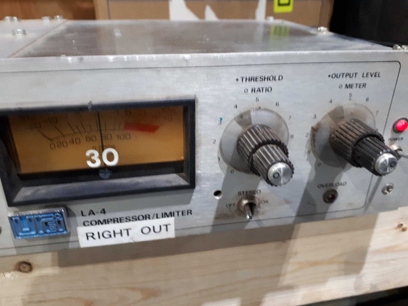 Urei LA-4 Compressor/Limiter â Universal Audio â Vintage &