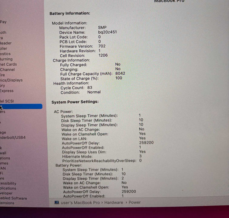 Apple MacBook Pro 15" Late 2013 i7-4850HQ 8GB 512SSD No Power Adapter READ!