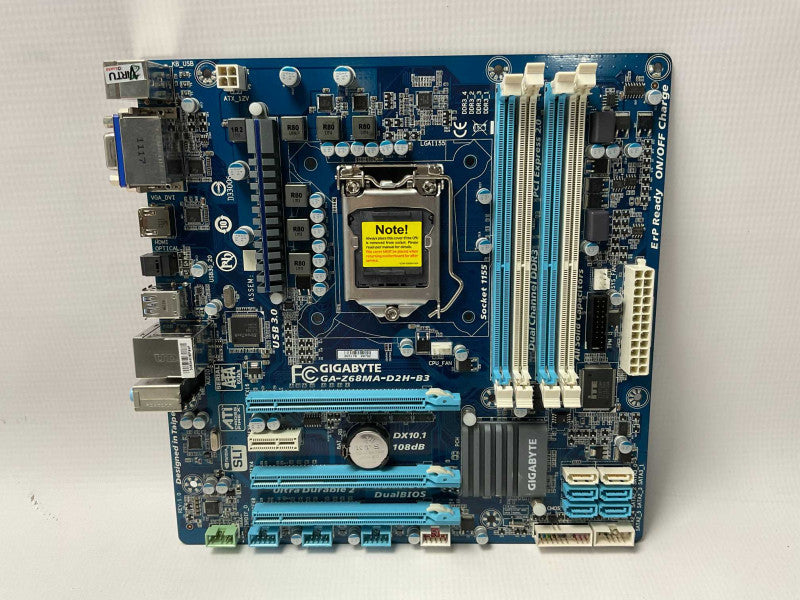 GIGABYTE Z68MA-D2H-B3 Socket 1155 Mother Board  -