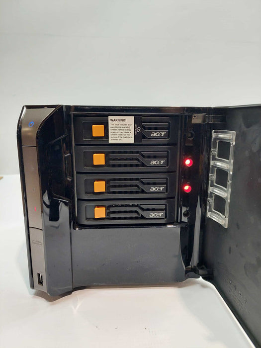 Acer Aspire EasyStore NAS H340G 4-Bay Intel Atom CPU 230 Server (READ) :