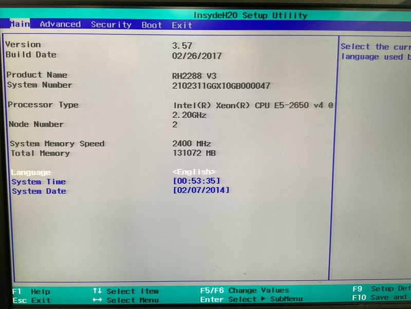 Huawei RH2288 v3 2x Intel Xeon E5-2650 v4 @2.20GHz 128GB DDR4 SAS3108 RAID  -