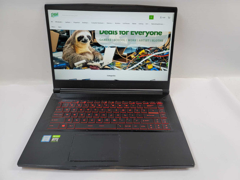 MSI GF65 Thin i7-9750H, 16GB DDR4, 2GB NVIDIA GeForce RTX 2060, 1TB SSD Î²