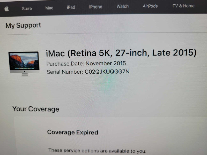Apple iMac 27-Inch Retina 5K 2015 i5-6600 Radeon R9 M395  16GB RAM 2TB+126SSD !