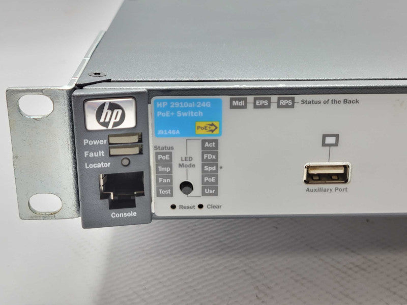 HP ProCurve 2910al-24G-PoE+ J9146A Gigabit PoE+ Switch  _