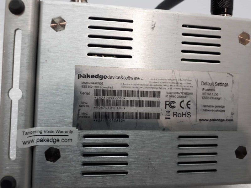 PAKEDGE WAP-W3G SINGLE BAND 2.4GHZ &