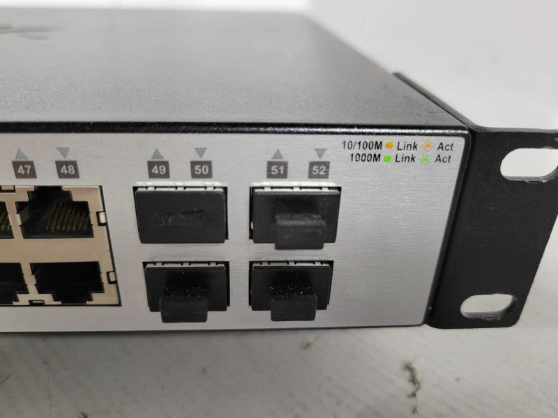D-Link DGS-1210-52 Ethernet 48-Port Gigabit Smart Rackmount Network Switch Q!