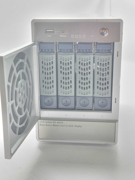 Netgear ReadyNAS NV+ RND4000 4-Bay NAS with 2x 2TB HDDs, READ  _