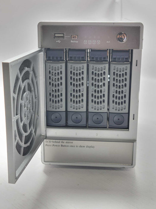 Netgear ReadyNAS NV+ RND4000 4-Bay NAS with 2x 2TB HDDs, READ  _