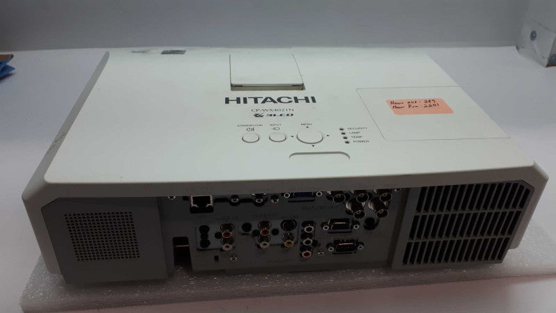 Hitachi CP-WX4021N 4000 ANSI Lumens LCD Desktop Projector 1509 &